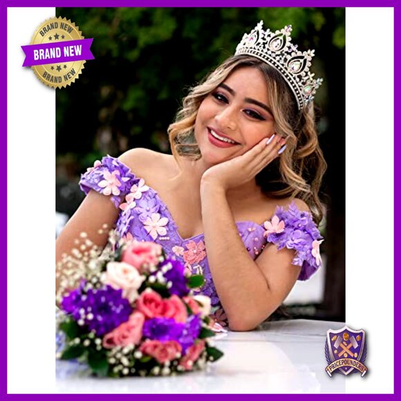 Wedding Tiara with Austrian Crystals, 3.34\